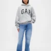 Sudadera con capucha oversize para adultos de felpa francesa extra gruesa con logo
