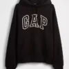 Sudadera con capucha oversize para adultos de felpa francesa extra gruesa con logo