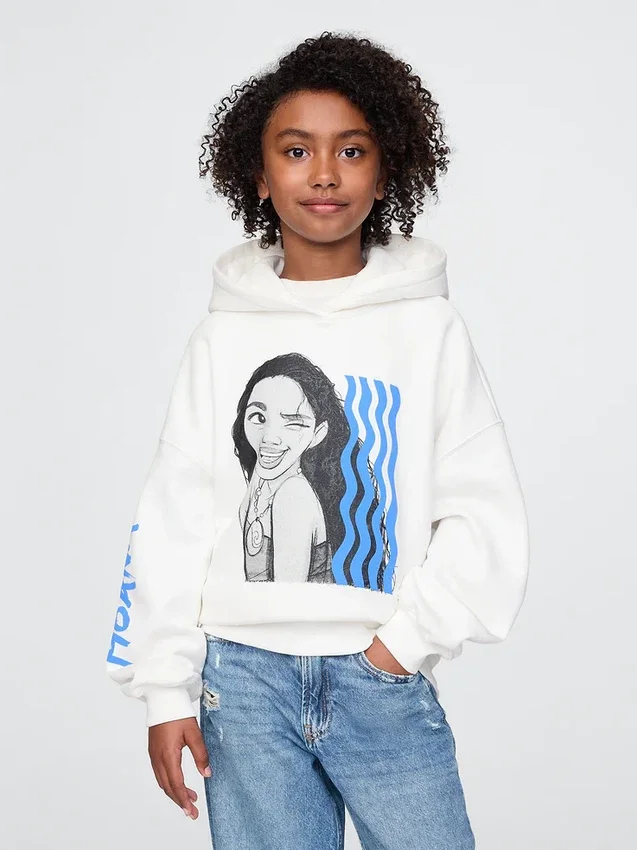Sudadera con capucha oversize Vintagesoft de GAP × Disney para niños