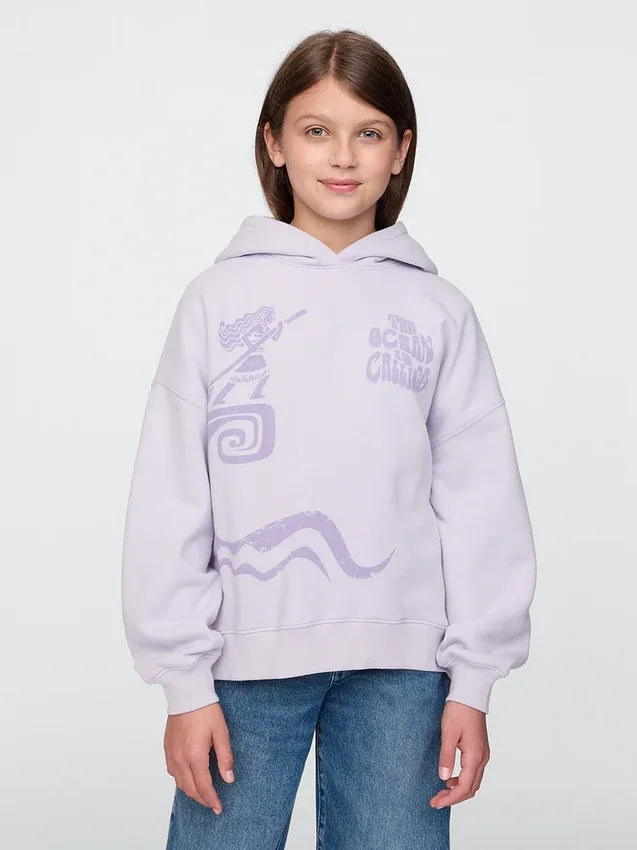 Sudadera con capucha oversize Vintagesoft de GAP × Disney para niños