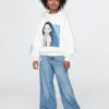 Sudadera con capucha oversize Vintagesoft de GAP × Disney para niños