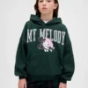 Sudadera con capucha oversize Vintagesoft de Hello Kitty para niños
