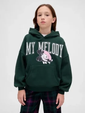 Sudadera con capucha oversize Vintagesoft de Hello Kitty para niños