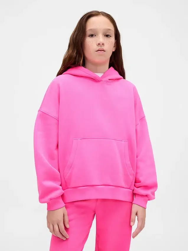 Sudadera con capucha oversize Vintagesoft para niños