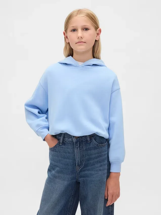 Sudadera con capucha oversize Vintagesoft para niños