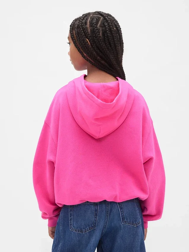 Sudadera con capucha oversize Vintagesoft para niños
