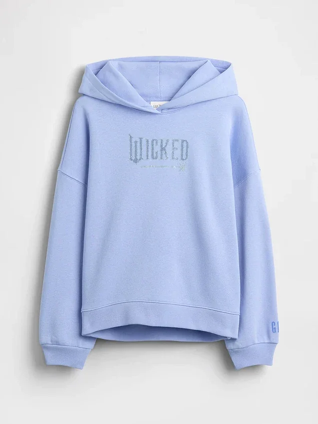 Sudadera con capucha oversize Wicked Vintagesoft para niños