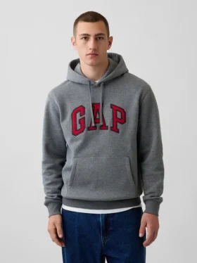 Sudadera con capucha para adultos Vintagesoft Arch Logo