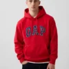 Sudadera con capucha para adultos Vintagesoft Arch Logo