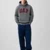 Sudadera con capucha para adultos Vintagesoft Arch Logo