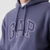 Sudadera con capucha para adultos Vintagesoft Arch Logo