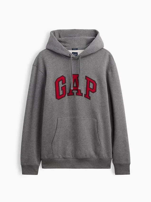 Sudadera con capucha para adultos Vintagesoft Arch Logo