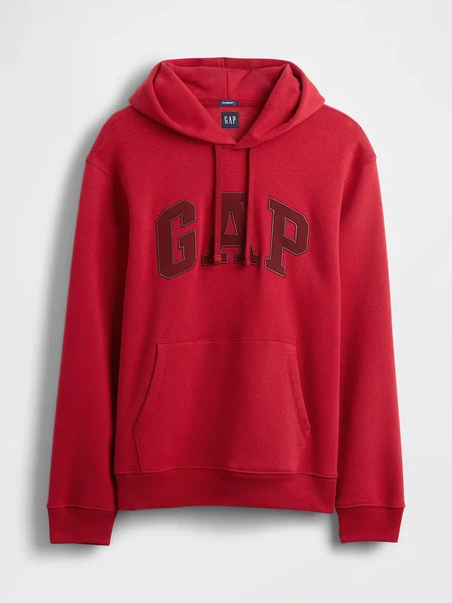 Sudadera con capucha para adultos Vintagesoft Arch Logo