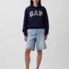 Sudadera con capucha para adultos Vintagesoft Arch Logo