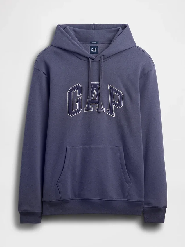 Sudadera con capucha para adultos Vintagesoft Arch Logo