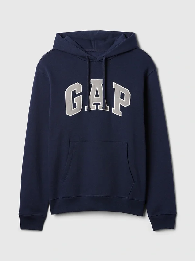 Sudadera con capucha para adultos Vintagesoft Arch Logo
