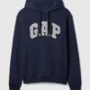 Sudadera con capucha para adultos Vintagesoft Arch Logo