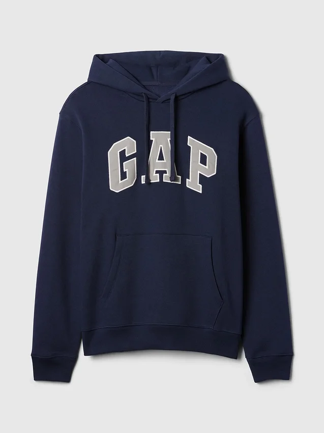 Sudadera con capucha para adultos Vintagesoft Arch Logo