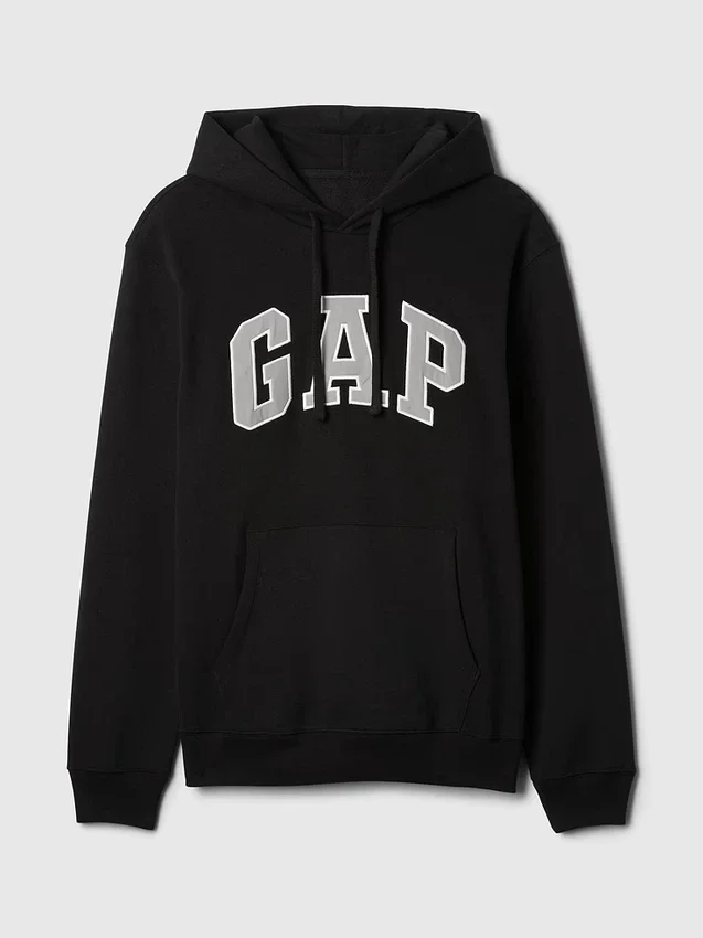 Sudadera con capucha para adultos Vintagesoft Arch Logo