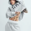 Sudadera con capucha para adultos Vintagesoft Arch Logo