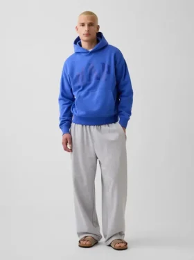 Sudadera con capucha para adultos Vintagesoft con logo Nap