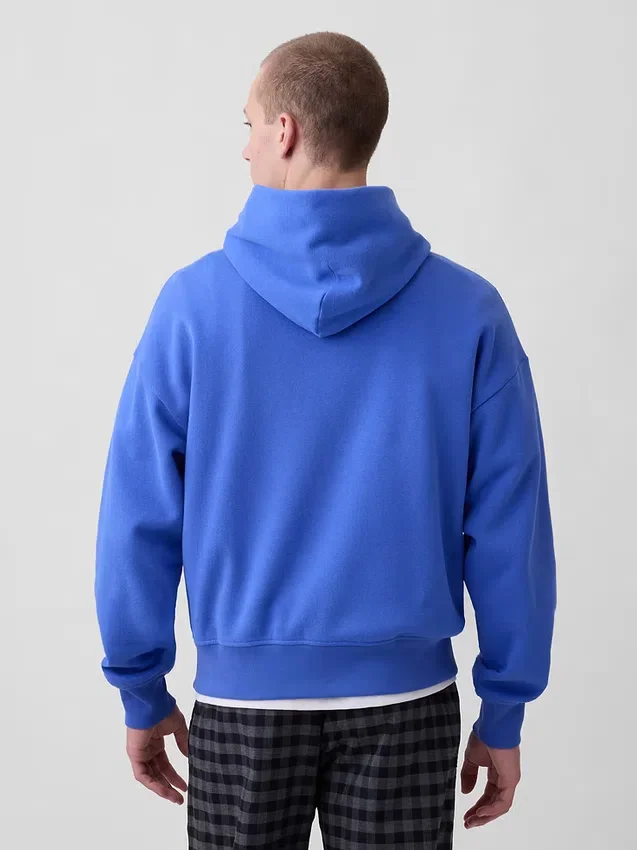 Sudadera con capucha para adultos Vintagesoft con logo Nap