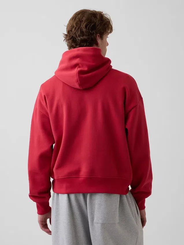 Sudadera con capucha para adultos Vintagesoft con logo Nap