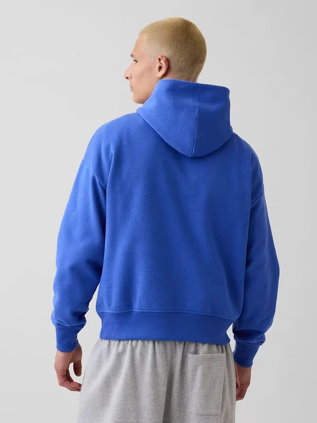 Sudadera con capucha para adultos Vintagesoft con logo Nap