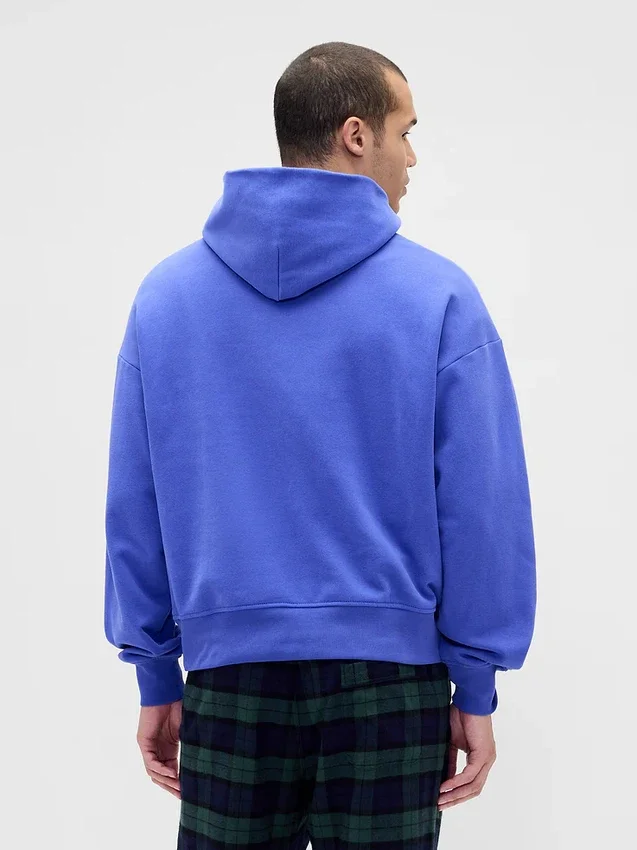 Sudadera con capucha para adultos Vintagesoft con logo Nap