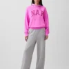 Sudadera con capucha para adultos Vintagesoft con logo Nap