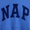 Sudadera con capucha para adultos Vintagesoft con logo Nap
