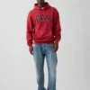 Sudadera con capucha para adultos Vintagesoft Relaxed Logo