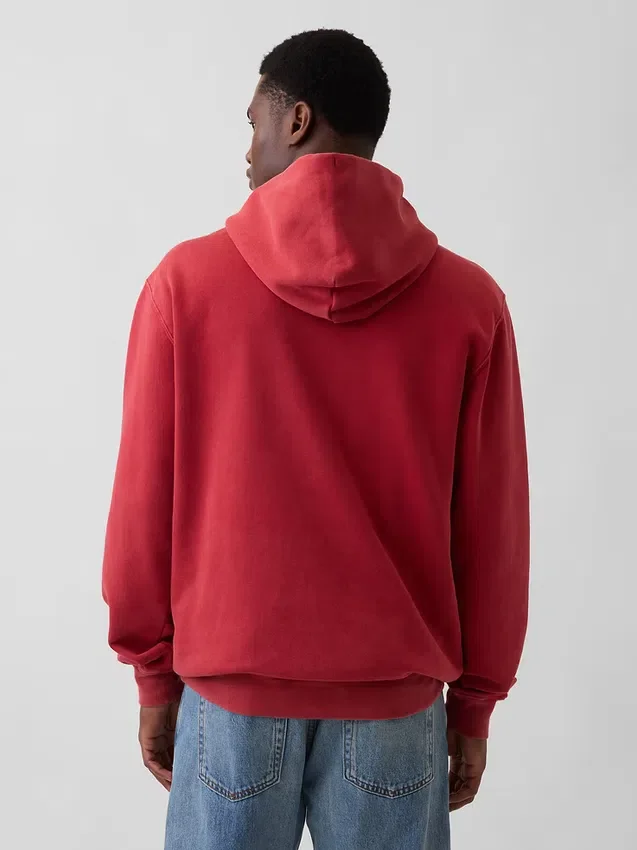 Sudadera con capucha para adultos Vintagesoft Relaxed Logo