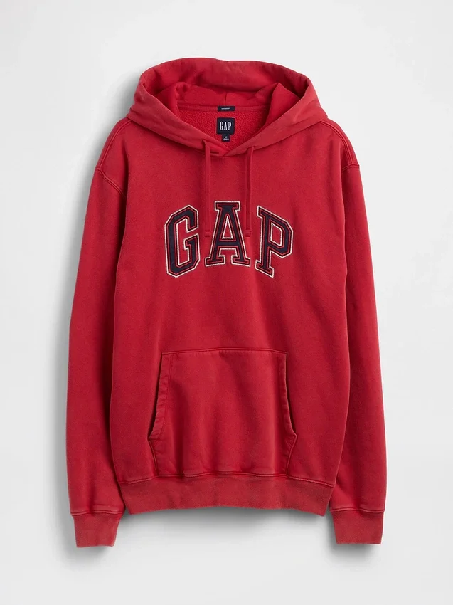Sudadera con capucha para adultos Vintagesoft Relaxed Logo