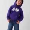 Sudadera con capucha para niños pequeños GAP × Awake Ny Vintagesoft con logotipo