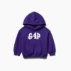 Sudadera con capucha para niños pequeños GAP × Awake Ny Vintagesoft con logotipo