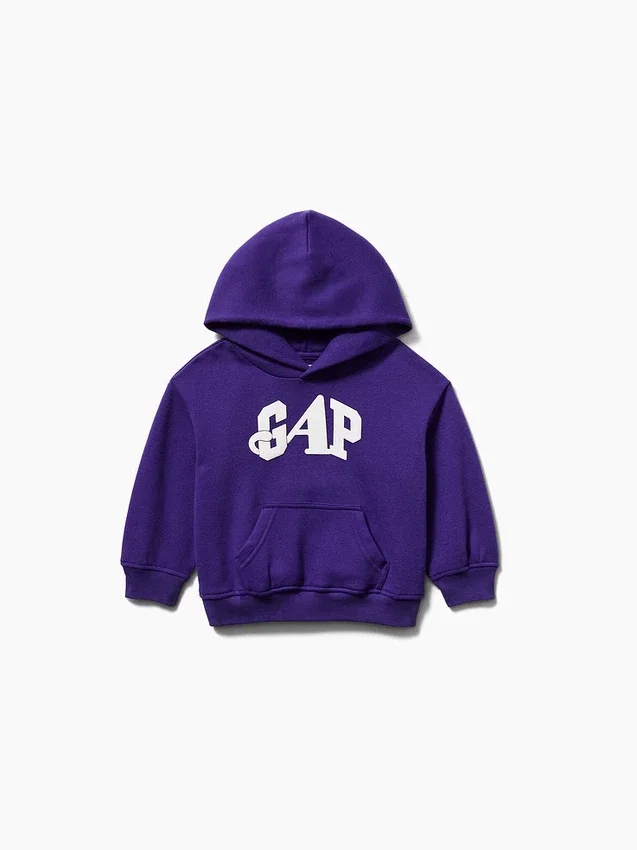 Sudadera con capucha para niños pequeños GAP × Awake Ny Vintagesoft con logotipo