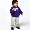 Sudadera con capucha para niños pequeños GAP × Awake Ny Vintagesoft con logotipo