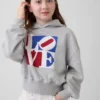 Sudadera con capucha para niños «Robert Indiana Love»