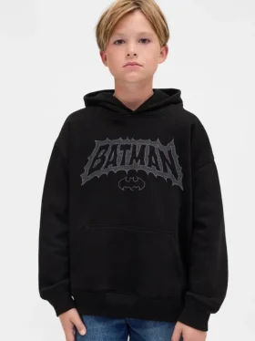 Sudadera con capucha para niños Vintagesoft Batman
