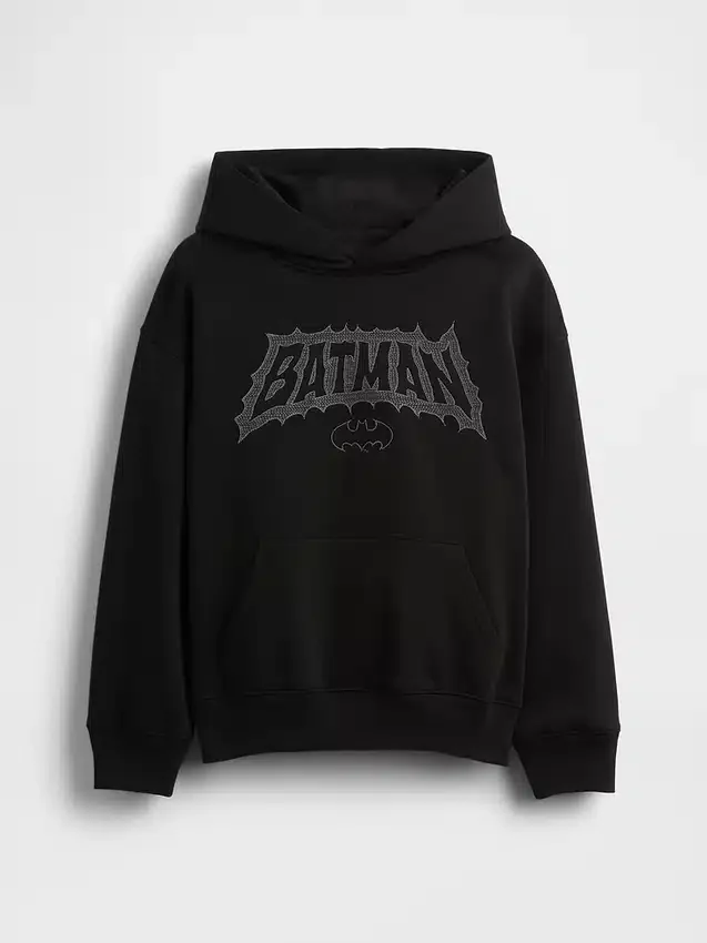 Sudadera con capucha para niños Vintagesoft Batman