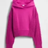 Sudadera con capucha para niños Vintagesoft de mezcla de materiales