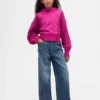 Sudadera con capucha para niños Vintagesoft de mezcla de materiales