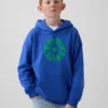Sudadera con capucha Robert Indiana Vintagesoft para niños