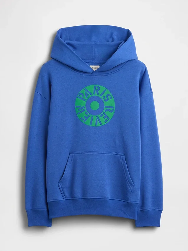 Sudadera con capucha Robert Indiana Vintagesoft para niños
