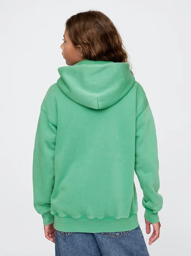 Sudadera con capucha Vintagesoft NYC Times Square para niños