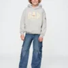 Sudadera con capucha Vintagesoft NYC Times Square para niños
