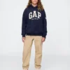 Sudadera con capucha Vintagesoft NYC Times Square para niños
