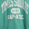 Sudadera con capucha Vintagesoft NYC Times Square para niños