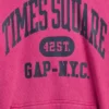 Sudadera con capucha Vintagesoft NYC Times Square para niños